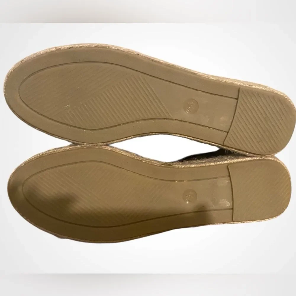 Anthropologie shoes | Fabiolas Black Suede Espadrille Sandals NWOB size 9.5